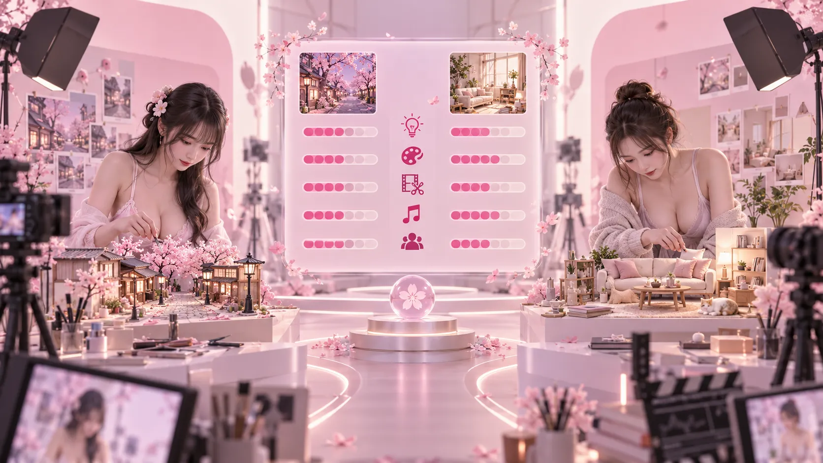 楼梯间的八个镜头短片画面